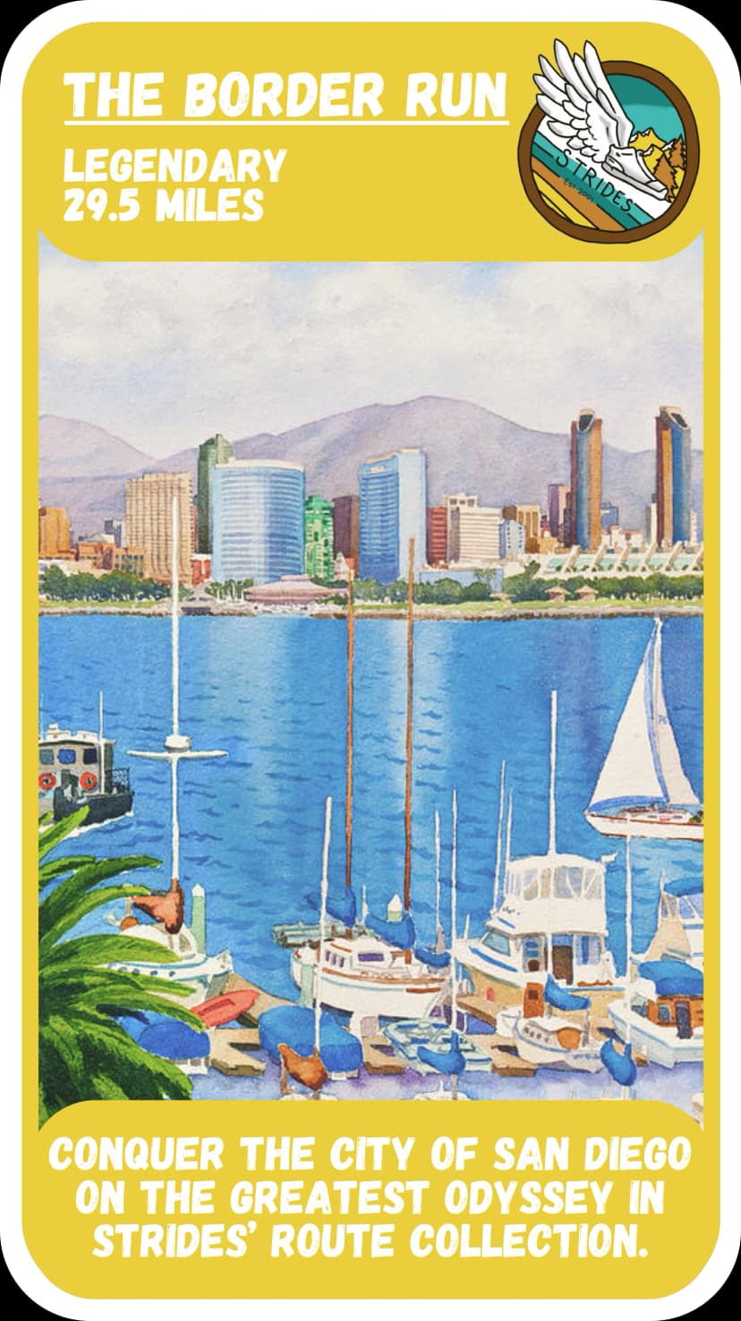legendary route card
