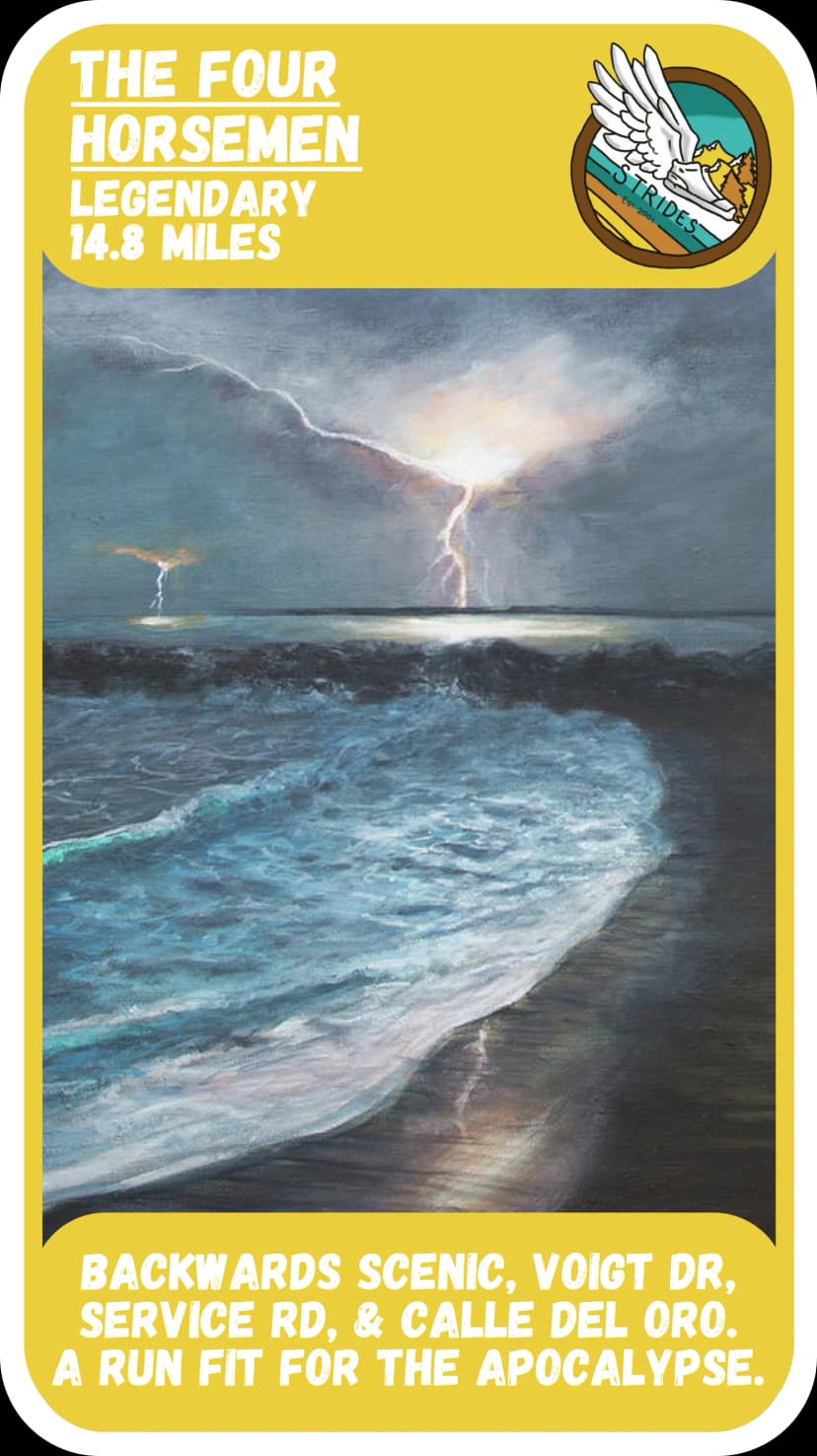 legendary route card