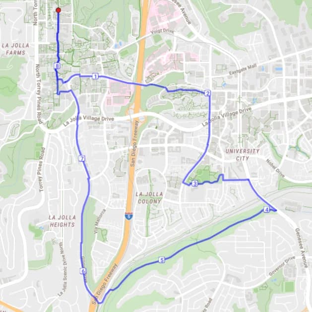 Route map