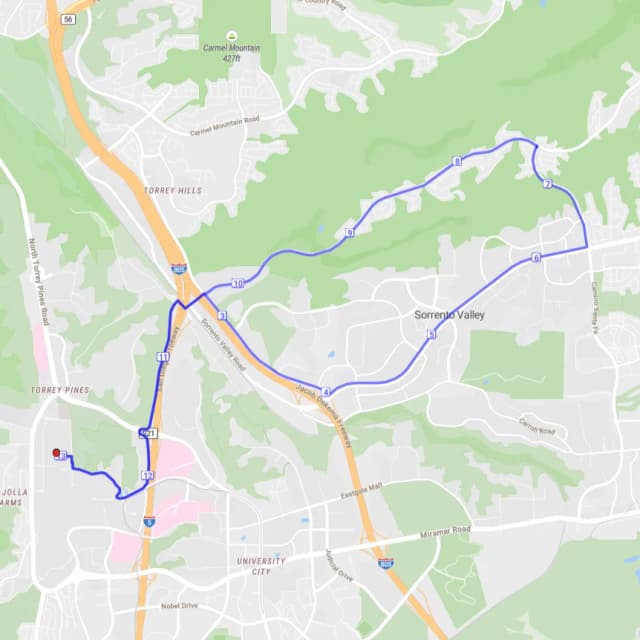 Route map