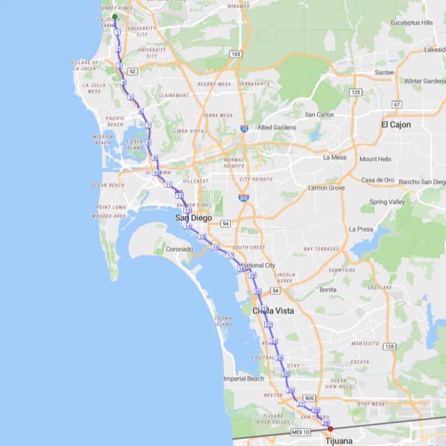 Route map
